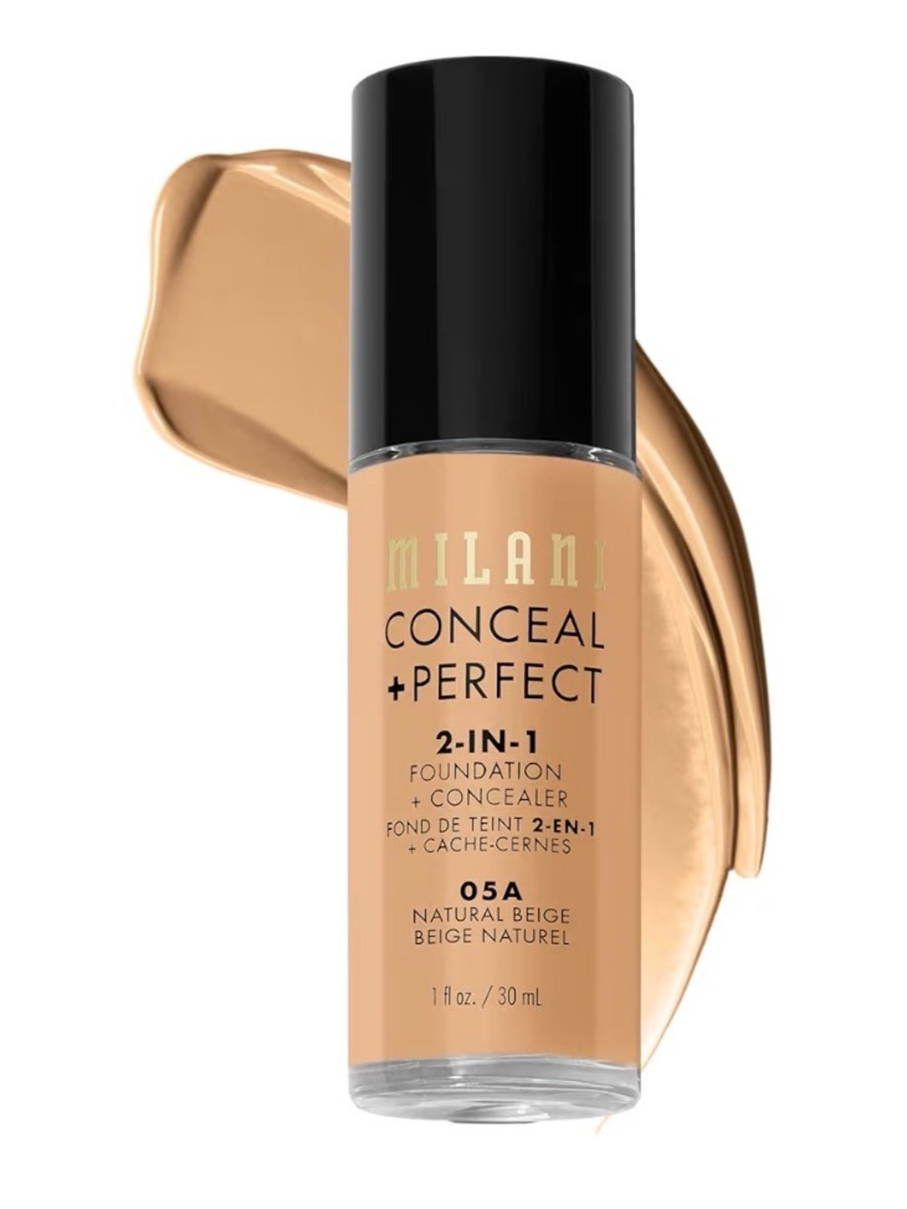 Milani Conceal + Perfect 2-in-1 Foundation & Concealer — Natural Beige